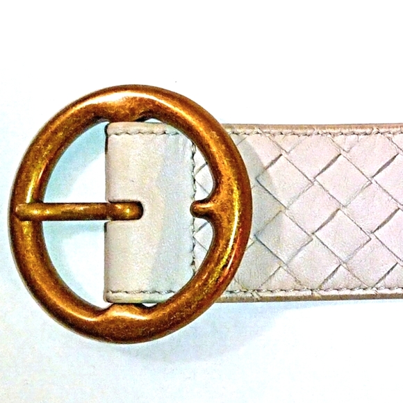 Bottega Veneta Intrecciato woven leather belt - Picture 3 of 6